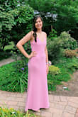 This dress fit me so perfectly and was the perfect length (especially with being so tall). I seriously couldn't believe how beautiful and the rich the color of the dress was and overall I just felt so good in it and not restricted at all. 100% recommend! - Olivia G.