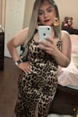 This dress is beautiful. True to size. Fit perfectly my body. Wore this dress for my birthday. I got so many compliments. Love Lulus so much. My friends always ask me where I buy clothes and you tell them Lulus. Highly recommended! - Karina C.