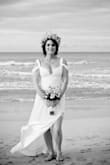 I fell in love with this dress and bought it for my destination wedding in Punta Cana. It was absolutely perfect. It fit me nicely I just had to have it shortened a bit and the straps shortened as well to keep the girls in place. I felt so beautiful in this dress and got tons of compliments! And what a great deal for a wedding dress! Most other dresses I looked at cost more than 10 times what this one does! - Emily L.