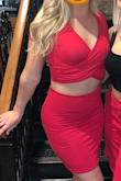 I am obsessed with this outfit! The moment I put it on I was in love. It fit all my curves so perfectly. I will definitely be wearing the pieces separately too at some point. So many options. - Jackie K.