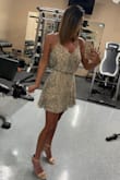 This dress is beautiful online, but it's even more amazing in person!!! It's my new favorite dress, and you can wear to just about any occasion!! - Ashley D.