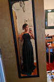 I really love this dress. The color is perfect, the fabric feels nice, and it will get the job done for my upcoming formal wedding that I am going to in San Diego. The bodice is really easy to adjust for a wide array of body types and sizes, so I almost feel as if this dress could be worn by really any body type. It is difficult to lace the dress up on your own, but it is possible. The only issue with the dress is the length. I'm 5'2", so I was expecting this dress to fit long, but wow was it long and it was actually more expensive to get the dressed hemmed than it was to buy the dress in the first place. My only suggestion: if you are short and need a dress, make sure you give yourself plenty of time to get this hemmed. Even in monster high heels I wasn't tall enough. All that said, the dress was delivered promptly, felt high enough quality for the price, and I'm happy with the purchase. Not the best photos, but they give an idea of the length. - Megan F.