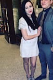 I bought this dress to wear for my first wedding anniversary. It fit perfectly. I just felt it was a little too short. Other than that, I loved it! - Avrie S.