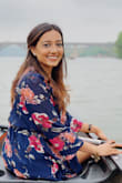 I wore this day to celebrate a special day in my life!
This dress was perfect! I pinned a bit of it in the front as it was too low for my chest.
Otherwise, it is super comfortable & looks amazing! - Grishma P.