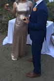 I wore this for my wedding! I received soooooo many compliments and wouldn't change wearing a boring white dress for anything in the world! Nothing about my wedding was "normal," and my dress was a perfect visual to that! - MICHAEL R.