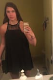 This dress is so pretty. I am taller, so it was a little short on me. I still love it. I could wear it to anything. It is perfect. - Cynthia D.