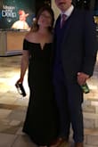 Loved this dress! I'm so happy I went with this one. I had to hem the bottom (with stitch witchery) since my size required an XL. It stayed up really well all night even with dancing which made me feel very comfortable. - Azia S.