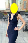 Loved it! I'm pear shaped so it's hard to size dresses, but this was very flattering. I usually wear a medium/size 8 on bottom and small/size 6 on top. I'm a 34B - if you have a bigger band size I'd definitely size up, but there's room for bigger cup sizes (without looking baggy on me either). The only tailoring I did was to take in straps an inch since they're long and make the front a bit more low-cut. The fabric is thick and fairly structured so I didn't need a bra or petals, but it would be easy to sew in bra cups. The length was just long enough for me to wear 2.5" heels with my toes peeking out... if you're 6' or taller then you'll have to wear flats. - Megan L.