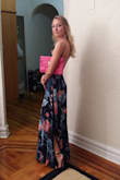 I LOVED this dress!!! I wore it for my cousin's birthday with a pink clutch and black ankle strap heels. This dress is so feminine and light, yet fun and sexy. I put two padding cups from my sports bra inside because it made my chest look flat and used double sided tape to secure it. - Nailya G.