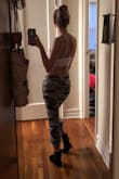 Very comfy, trendy, a bit on the shorter side than I would usually wear but I'm getting used to it. Very soft. I wear them at home, to work, to go shopping. They're also very versatile. Look just as good paired with a cute bralette as with sneakers and a bomber jacket. - Nailya G.