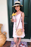 I absolutely loved this dress! Perfect for both spring and summer I paired it with a sun hat and voila! Loved it!! - Arlett L.