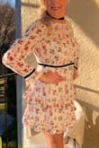 OMG, love this Floral to See White Floral Mini Dress! The form fit could not be any better. Could not be more flirty, and could not be more girly! Happy buy, happy girl! Showing off is a fun thing. Friends say, if you got it, flaunt it! - Bobby R.