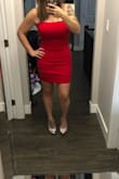 This dress is amazing!! Thick enough you can go braless, hugs your curves perfectly, and is a total head turner!! - Kristy L.