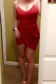 Fits extremely true to size. The material is perfect and stretchy too. The color is exactly how it looked online in pictures! Lulus is always true to size. - Ashton S.