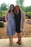 This dress is so perfect to dress up or down! So so so cute. I got so many compliments on it. The pockets are incredible, and it's perfect to wear with heels or with sandals. I wore this dress to a barn wedding in Tennessee, and it was perfect. What I like most about it is that it fits my chest well (rare!), but I might sew in some cups just to make them more steady in place and perky! The key hole in the middle makes it difficult to wear a bra. I can't wait to wear this to backyard parties this summer! There is a bunch of material that bunches up just under the waist, so I was nervous that it made my belly look unflattering since the waist was tight but I think you can tell it's just fabric. - Emily W.