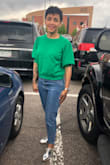 This is the perfect cropped sweater top! The color is outstanding and the material soft to the touch. - Katiria R.