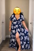 I love the fabric very light and flowy. The fit is perfect and I feel very pretty in this. First time ordering from Lulus and it did not disappoint at all! - Romina G.