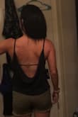 This top is cute but the material in the front needs to be thicker.  Probably would have kept it anyway but realized I'm just too old to be wearing a shirt like this.  Returned. - Lisa D.