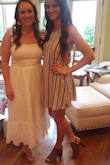 This dress is wonderful. I wore it to a bridal shower. Pockets are always a bonus. Not too tight up top for me! - Meganne F.