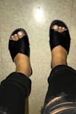 So I'm usually a 5.5 depending on the shoes, but after reading the reviews I went for a 6 because I'm also someone who has wider feet so I assumed a 6 would be better and they are! So if you have wider feet I would suggest going up in size but if you have narrow feet pick your size. They're very cute and comfy - Katie P.