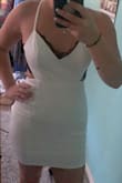I ordered this dress to wear for my bachelorette. Unfortunately the bust was really weird and came to a point, it was not flattering at all. - Kylee P.