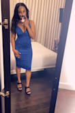Could not get people to stop looking and complimenting at how sexy I looked in this dress. - Edna O.