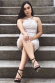 This is the perfect dress for any event! Super comfortable yet elegant. Would definitely purchase in more colors in the future! Fit is true to size. - Ana M.