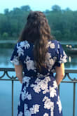 I've never liked a wrap dress before. Figured I'd give one another try, and I'm so happy I did. This dress fit like a glove and the color is beautiful. I've had so many compliments after only wearing it out twice, and have had a number of friends and strangers ask where it was from. - Jaclyn H.