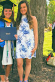 Love this dress. Super comfy and fits true to size. I wore it to a college graduation and it was perfect for the occasion. - Emma J.