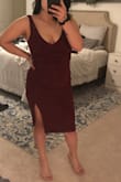 I'm short, so this dress was just loo long. The top part was even too big and came down too far, revealing too much. Still a pretty dress and very flattering. Wish Lulus made petite sizes!! - Gabriela S.