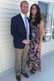 Wore this dress to a friend's wedding and got so many compliments. It ran pretty true to size, I'm typically a medium and it fit great. The lining felt a little short, but there was plenty of flowy material that you couldn't tell. - Erin F.