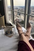 Cute, comfy, and classy. I ordered my normal size. Always get compliments when I wear them. - Brittany B.