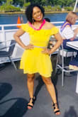 Comfortable, chic, summery, colorful, perfect length, great quality. This dress is everything!! I wore it in Miami for my husband's 50th birthday and it was simply perfect! I love the fact that it's not see through. The dress has double layer. I would definitely order in other colors too. - Patricia D.