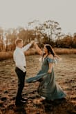 I LOVED this dress and it was perfect for my engagement photos! - Kaitlyn L.