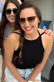 This is my first bodysuit and first time wearing stickies! I like how comfortable the material is. This fit great, was easy to get in and out of, and I felt awesome in it. I would definitely buy more colors and styles. I'm looking forward to wearing it again! - Victoria Z.