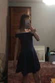 This dress was very nice on since I am skin and bone this dress showed my figure. This dress was very nice and if you don't have a bust like me this is perfect cause it looks like you have one. Thanks Lulus for the dress! - Ella M.