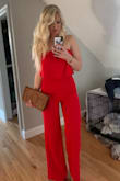 Fit perfect! Got so many compliments. Was a perfect wedding outfit. I am super tall so I normally have a hard time finding stuff that is long enough but this was perfect. - Samantha S.