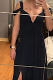 I got an XS. The dress fits perfectly length and size wise! Material is really good. 
Love it! - Sharon M.