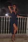 Perfect dress! Very sexy! The best part is it's appropriate for everything. You can wear it with flip flops or with heels, and it looks great! - Alina F.