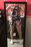 This romper fits like a glove! The fabric is super comfortable, and I cannot wait to wear it this summer. - Kelsey M.