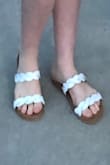 These shoes are so comfortable and cute!! They are perfect to wear to an outdoor party, wedding, the beach, really anything you want! Would def recommend buying! The material felt so soft on my feet! Absolutely loved these!! - Courtney P.