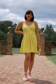 Great fabric, quality, and color! Received many compliments on it during my senior photoshoot and college graduation! - Roselyn B.