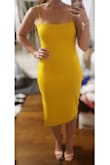 I don't think I have ever received so many compliments on an outfit! The dress was amazing, the color was perfect. The dress is a thick material, so it held everything together and didn't show any imperfections, which is absolutely amazing, if you ask me. - Haley B.