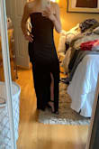 I was afraid to order online because I am short and petite, BUT this dress fit amazing. I did have to get it shortened and I decided to get the top taken in just a little bit but easy work! The quality of the dress is fantastic and I will definitely be ordering more in the near future. - Alexandra C.