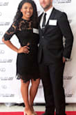 I got so many compliments on this dress. It isn't the most comfortable thing you can wear. When I lifted up my arms it went really high! But it worked for an event I was hosting and looks great in pictures. Would recommend! - Aubrie T.