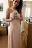 I was a little dubious ordering from overseas and also considering I usually fit into a UK 8-10. The medium fit me perfectly. I have a chest and hips but feel so secure in the bust that I don't need to worry about a bra, I feel supported.
So happy with the dress which is one of 7 bridesmaid dresses. - Rianna E.