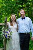 This dress was so amazing for my wedding. I got so many compliments on how expensive it looked and how well it fit. I have a smaller rib cage and it fit that perfectly. It was a few inches too long for me (I have short legs), but I wore 4inch heels and it was the perfect length. I was hesitant to buy a wedding dress that was this cheap, but ended up being surprisingly pleased. I have no hesitation to suggest this dress to any other bride!! - Gabriella M.