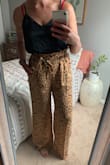 I immediately put these on out of the package and can't believe how much I love them! I was worried they would be too long but they were the perfect length with a short wedge. They are also so comfy!!! Can't wait to actually wear there. So glad I purchased! - Stacy M.