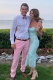 This dress is STUNNING and fits like a glove! The only complaint that I have is that the sticky part that is supposed to hold up the top was not very sticky, so I was constantly adjusting the top of the dress. Aside from that, I love everything about it! - Amanda W.