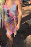 LOVE this! It fits great. It's the perfect little sundress to dress up or down. Love the colors and unique look too. - Jennifer S.